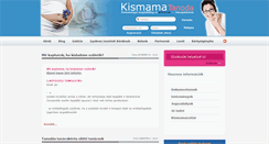 Desktop Screenshot of kismamatanoda.hu